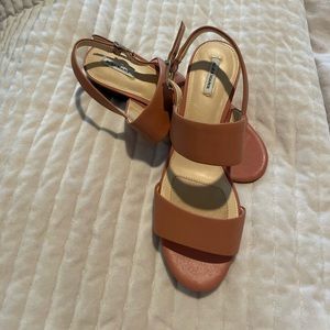 Alex Marie Calina Leather Block heels